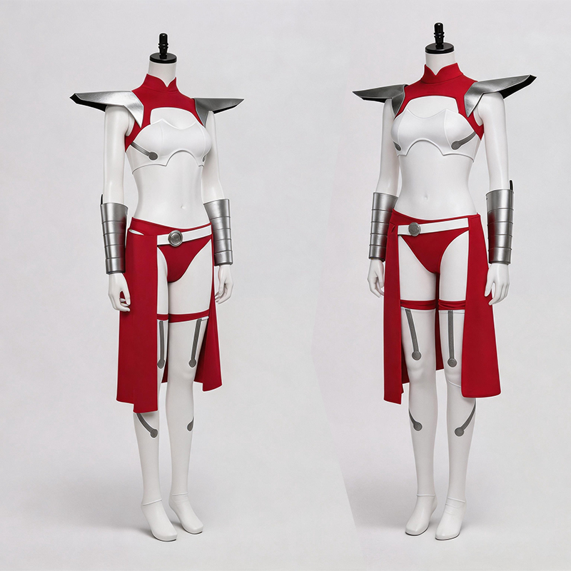 Eve Party - Invincible Atom Eve White Cosplay Outfit