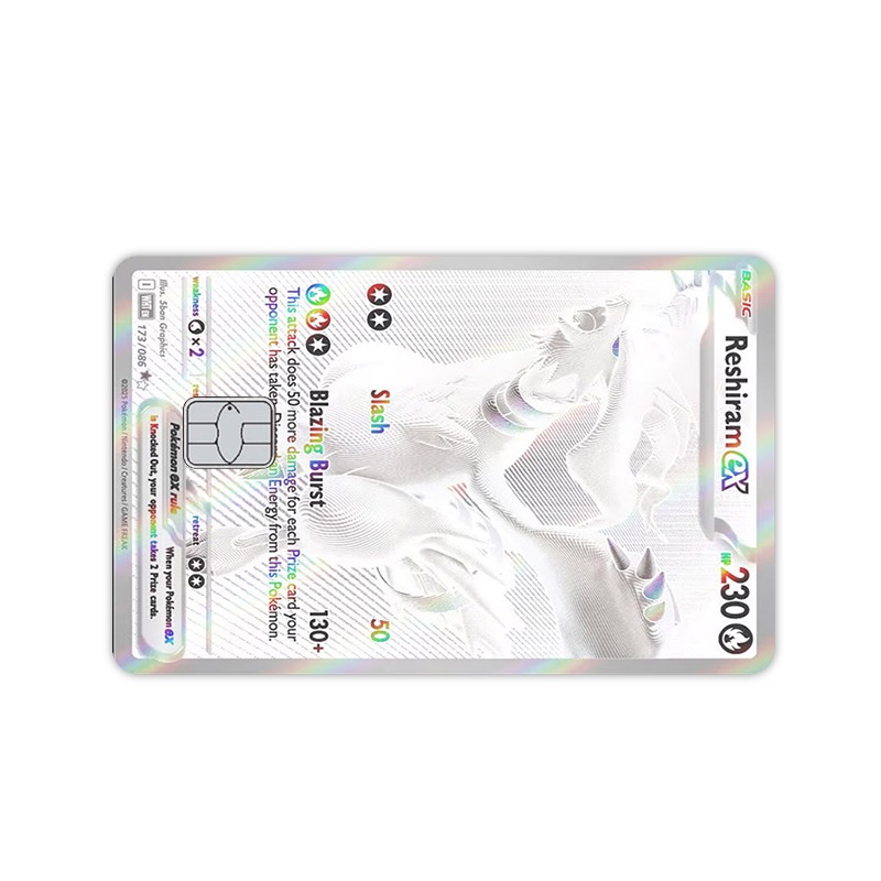 White Flare PTCG Card Sticker  - Event Supplies review and price