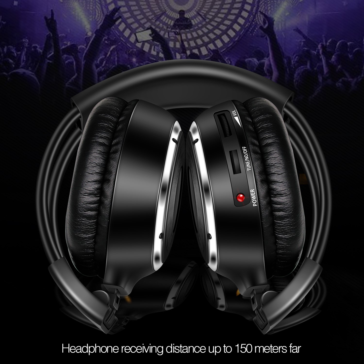 25pcs-Pack Foldable Silent Dis - Event Party Dj review and price