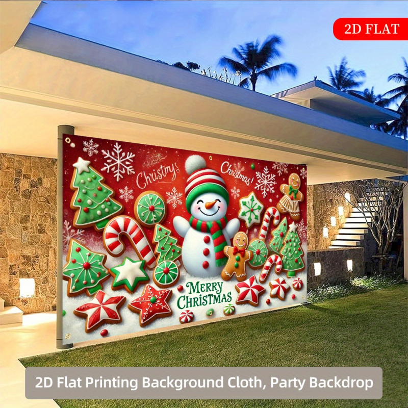 1pc2Dflat, Christmas snowman g - Event & Party Supply review and price