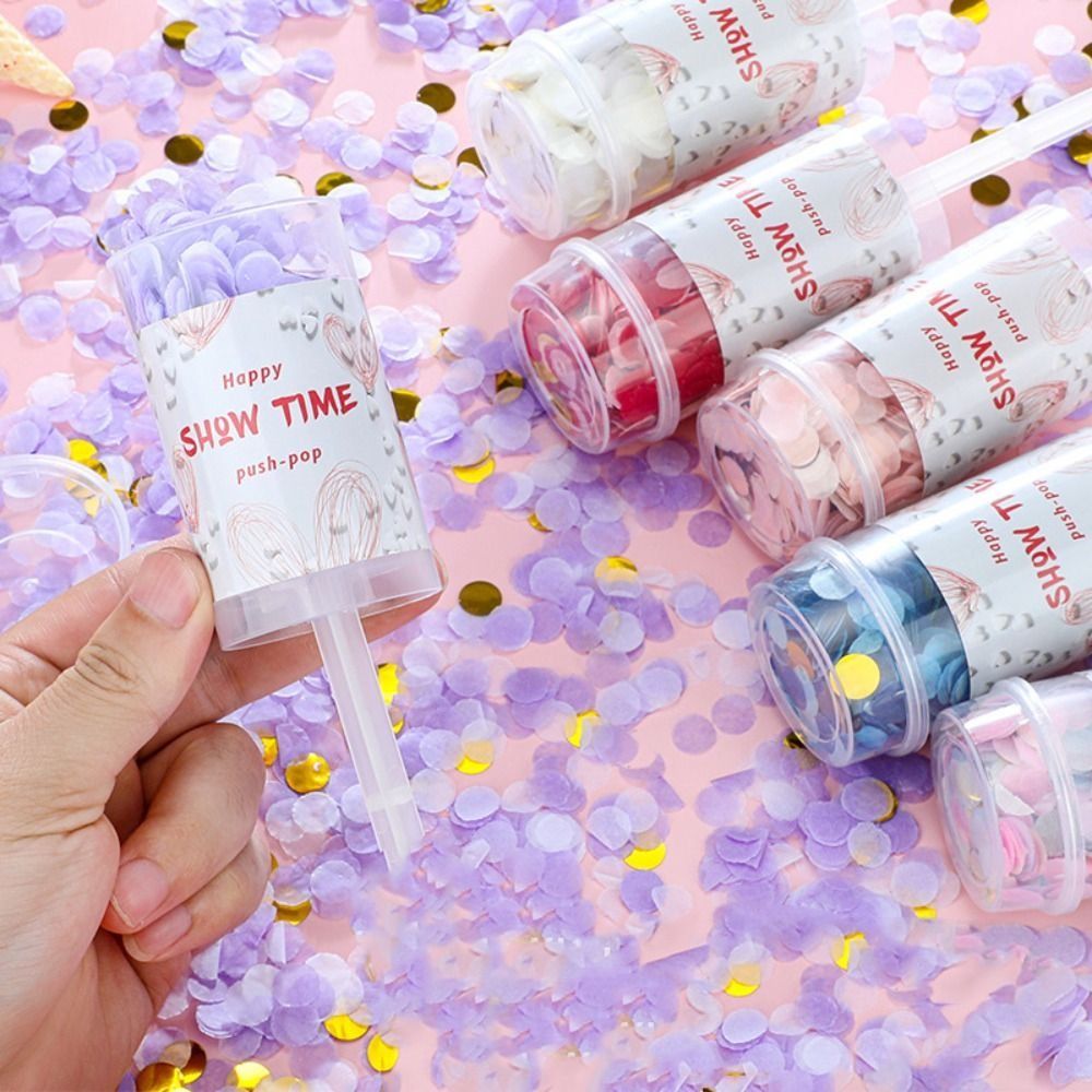 1Pcs Bridal Shower Colorful Bi - Confetti Cannon Tube review and price
