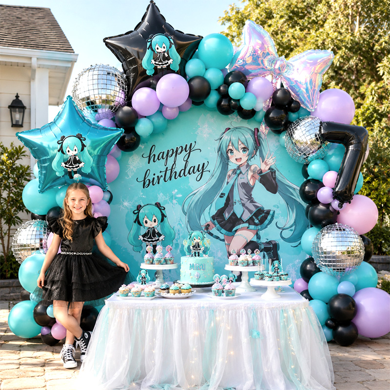 Hatsune Miku Virtual Singer Ba - Balloon Arch Kit review and price