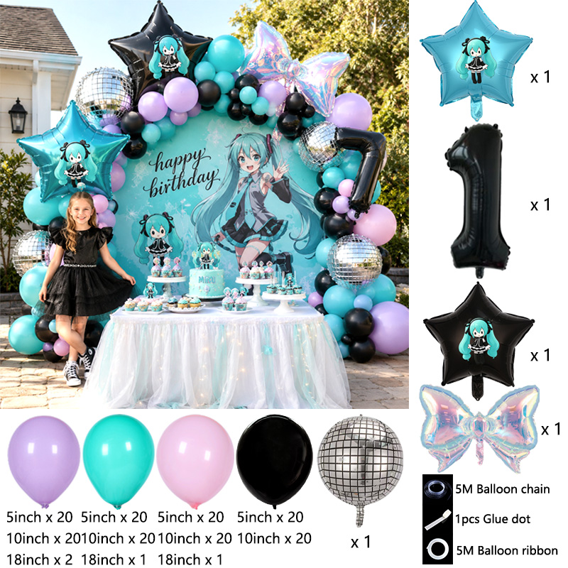 Hatsune Miku Virtual Singer Ba - Balloon Arch Kit review and price