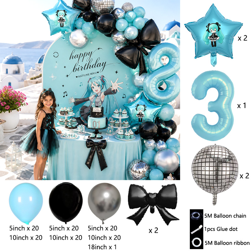 Hatsune Miku Virtual Singer Ba - Balloon Arch Kit review and price