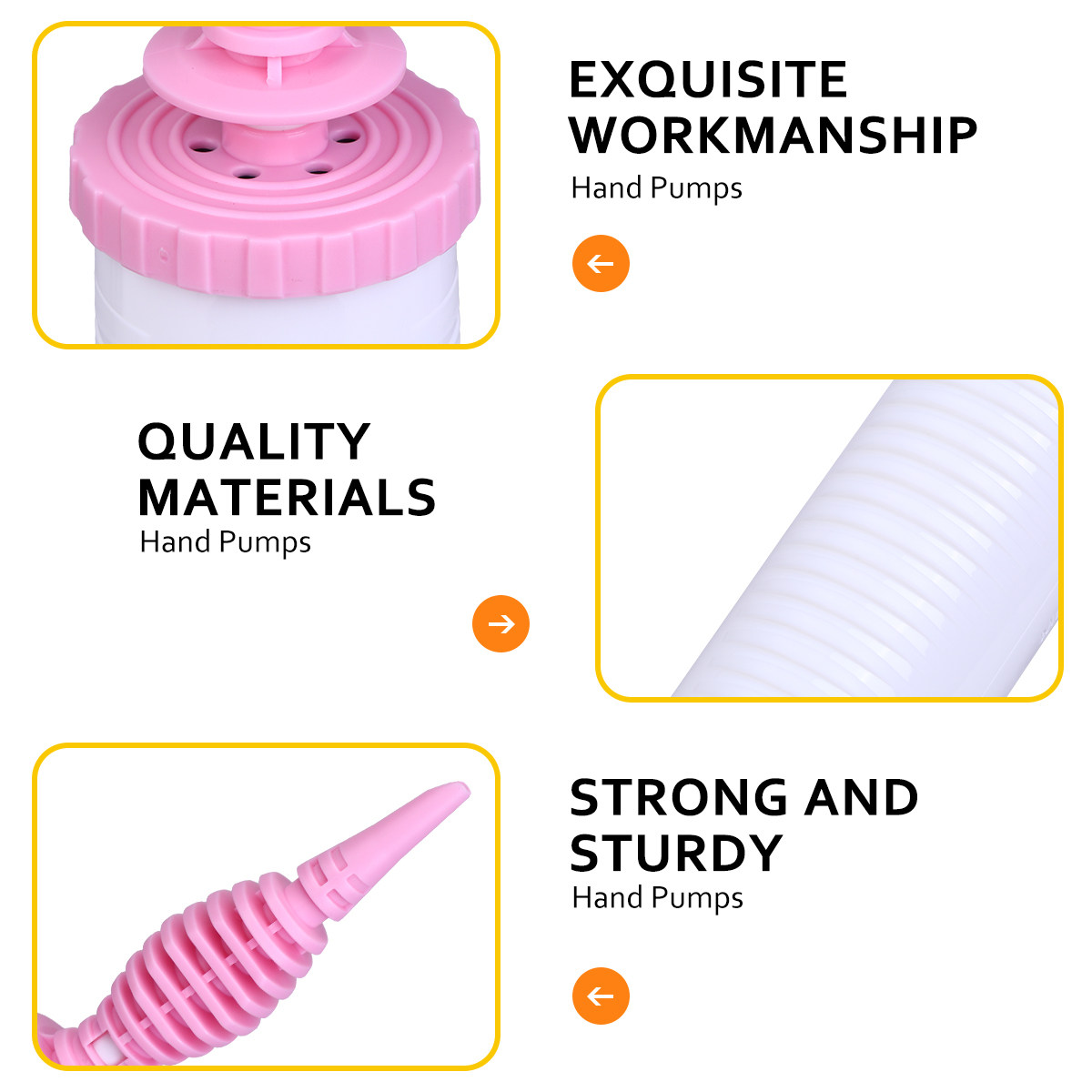 1Pcs Double Action Balloon Pum - Balloon Pump Hand review and price