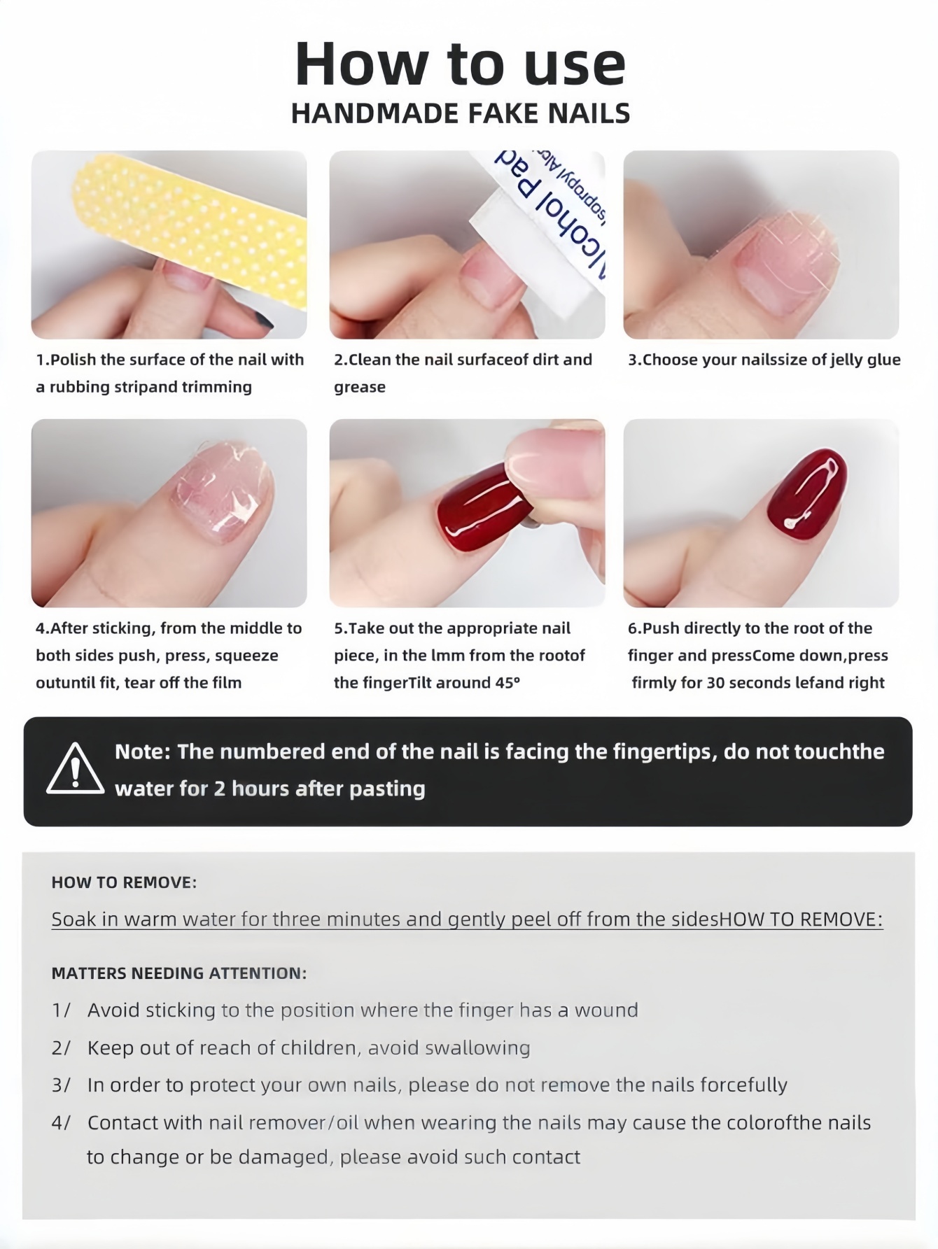10 Almond-Shaped Nails, Black  - Event Support review and price