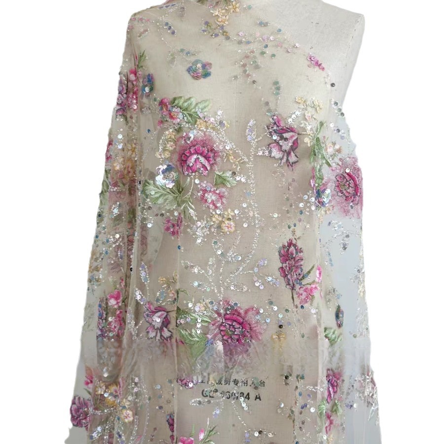 1M 120Cm Wide Luxury Beaded La - Glitter Tablecloth review and price