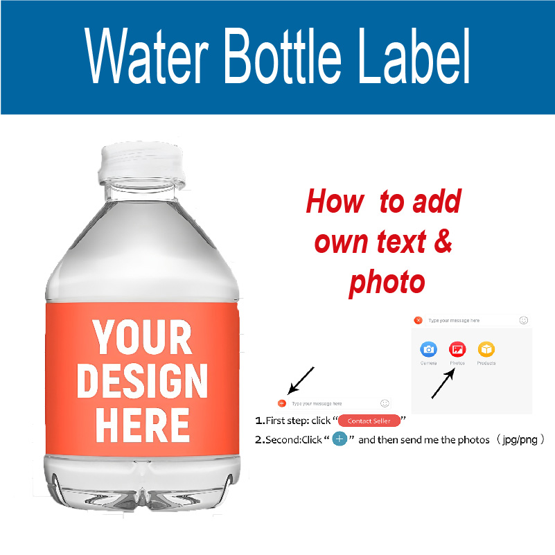 Custom Water Bottle Label, Per - Event Suppliers review and price