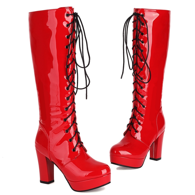 High Heels Platform Knee High  - Eve Party review and price