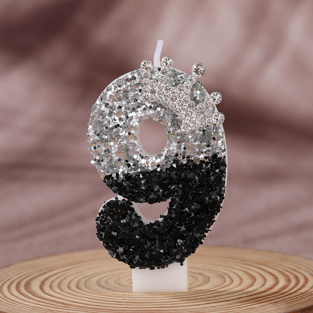 Black Silver Gradient Crown Ha - Event Supplies review and price