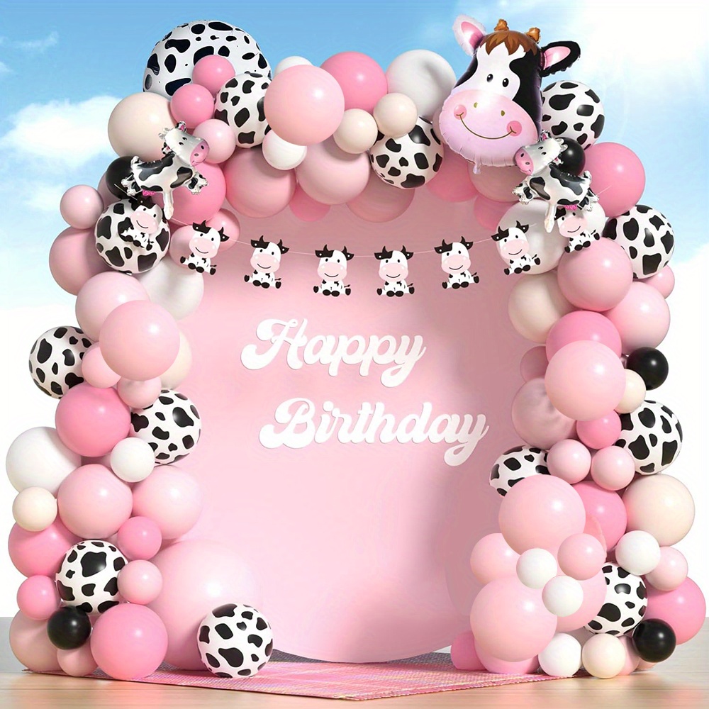 132PCS Cow Balloon Wreath Arch - Balloon Arch Kit review and price